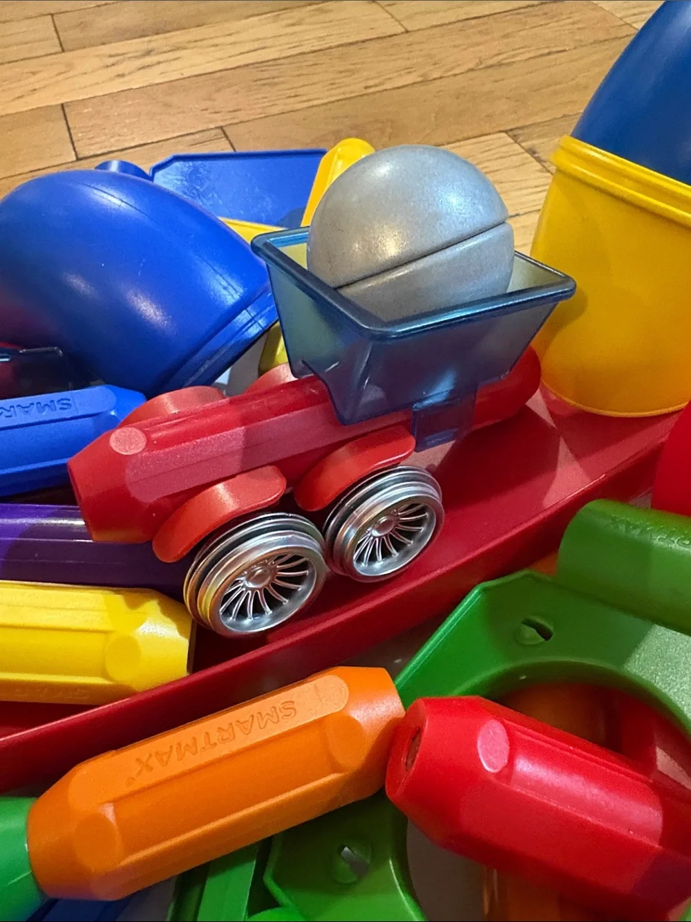 Colorful Construction Play Set for Kids - Primary Colors